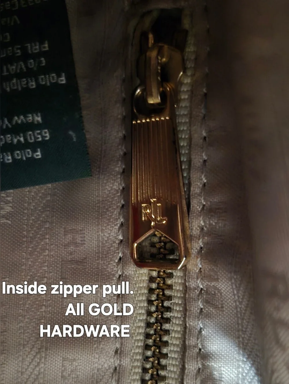 RALPH LAUREN-Deep Russet Leather Crossbody W/Gold Hardware. Prestige Cond!